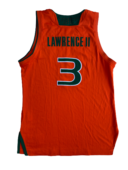 Anthony Lawrence Miami Game Worn Jersey