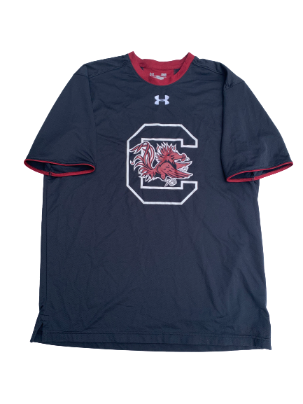 Jerad Washington South Carolina Team Issued Short Sleeve Shirt (Size L)