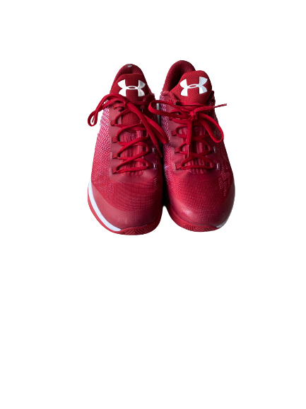 Khalil Iverson Wisconsin Under Armour Team-Issued Sneakers