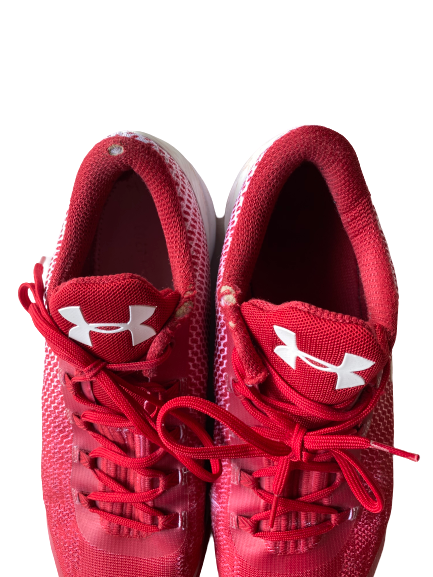 Khalil Iverson Wisconsin Under Armour Team-Issued Sneakers