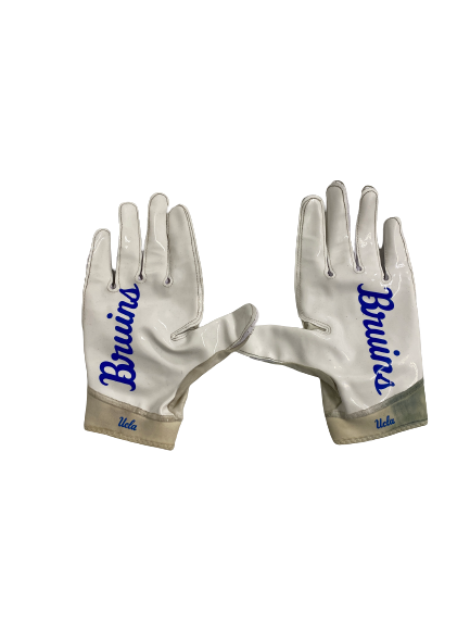 Stephan Blaylock UCLA Football Player-Exclusive Gloves (Size XXL)