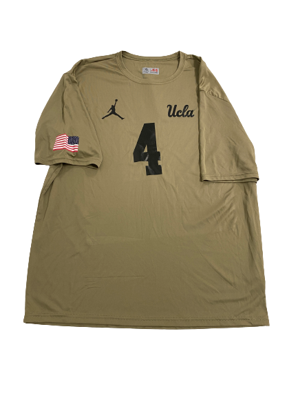 Stephan Blaylock UCLA Football Player-Exclusive Pre-Game Warm-Up Shirt With 