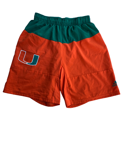 Slade Cecconi Miami Baseball Team Issued Workout Shorts (Size M)