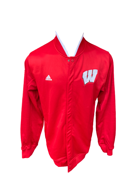Khalil Iverson Wisconsin Basketball Team Warm-Up Jacket (Size XL)
