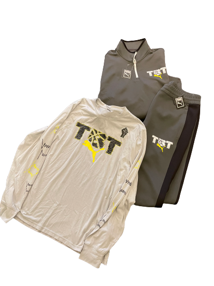 Thomas Welsh TBT Gear Package - Long Sleeve / Sweatpants / Quarter-Zip (Size XL)