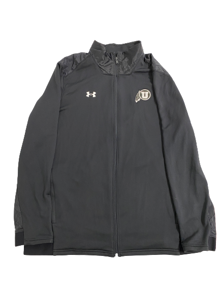 Marco Anthony Utah Basketball Team-Issued Zip-Up Jacket (Size XXL)
