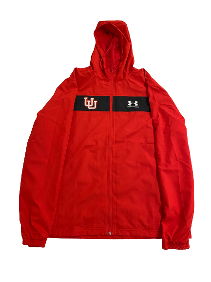Marco Anthony Utah Basketball Team-Issued Zip-Up Jacket (Size XL)
