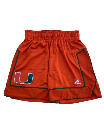 Anthony Lawrence Miami Basketball Official Game Shorts (Size L)