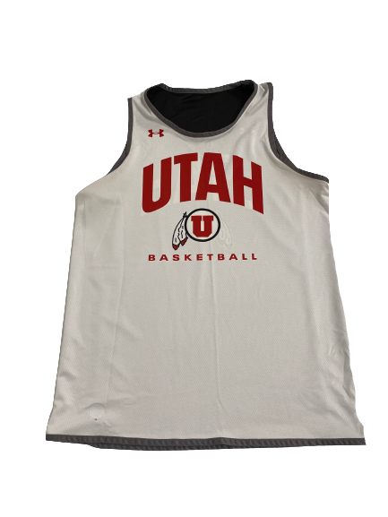Marco Anthony Utah Basketball Player-Exclusive Reversible Practice Jersey (Size XL)