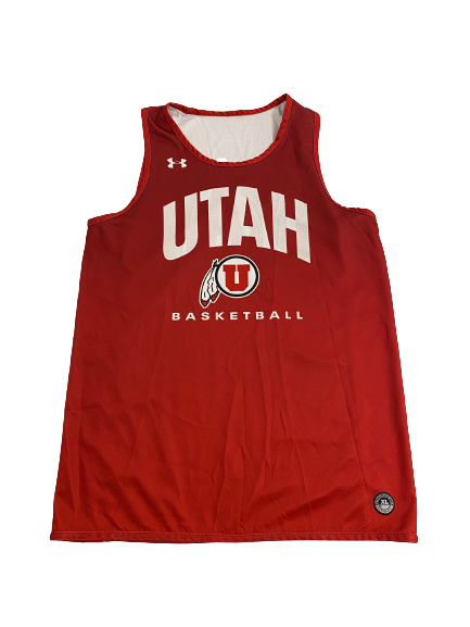 Marco Anthony Utah Basketball Player-Exclusive Reversible Practice Jersey (Size XL)