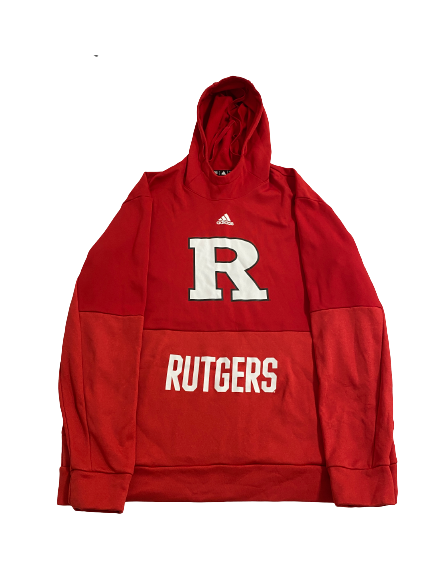 Brendan Bordner Rutgers Football Team-Issued Sweatshirt (Size XXL)