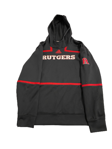 Brendan Bordner Rutgers Football Team-Issued Sweatshirt (Size XXL)