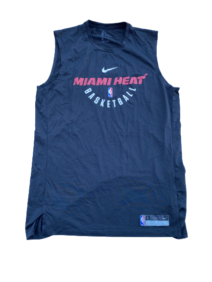 Anthony Lawrence Miami Heat Team Issued Workout Tank (Size L)