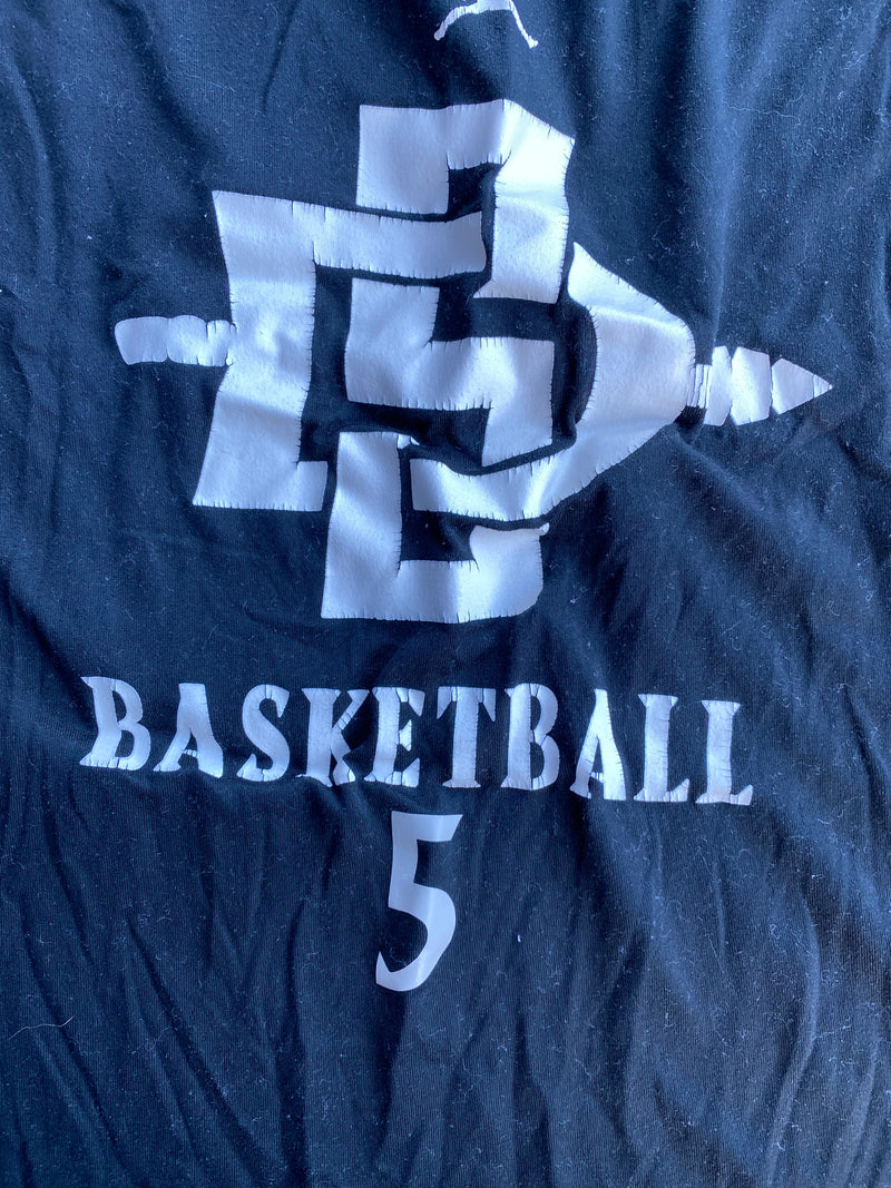 Jalen McDaniels San Diego State Workout Shirt with Number (Size XL)