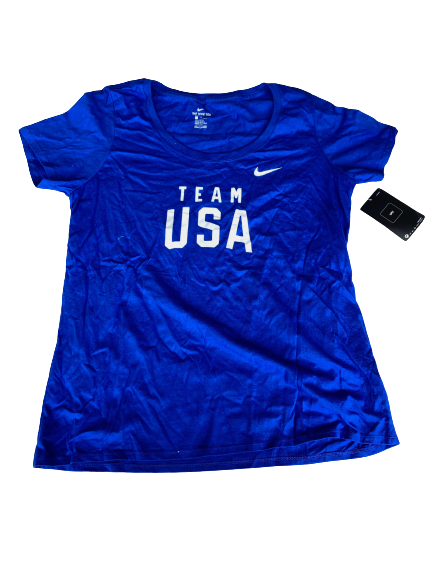 Madison Lilley USA Volleyball Workout Shirt (Size Women&