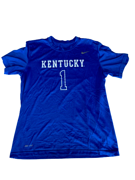 Madison Lilley Kentucky Volleyball Team Issued Workout Shirt (Size M)