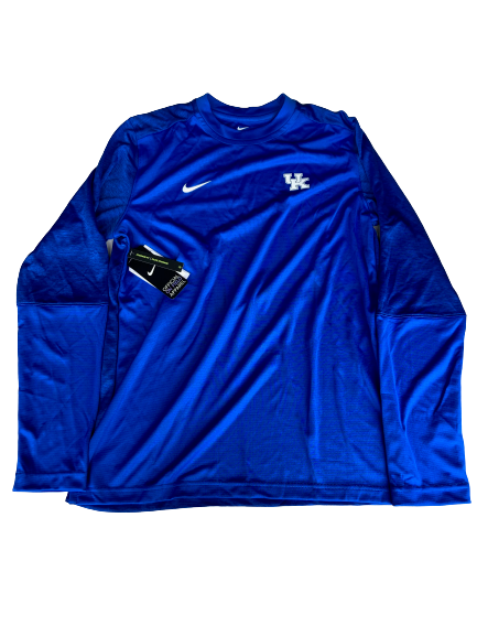 Madison Lilley Kentucky Volleyball Team Issued Long Sleeve Workout Shirt (Size M)