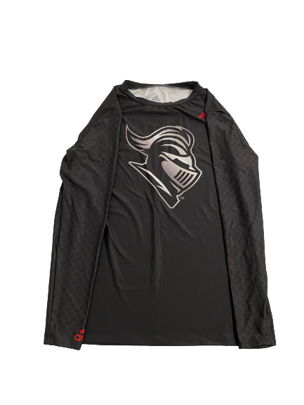 Brendan Bordner Rutgers Football Player-Exclusive Long Sleeve Compression Shirt (Size XXL)