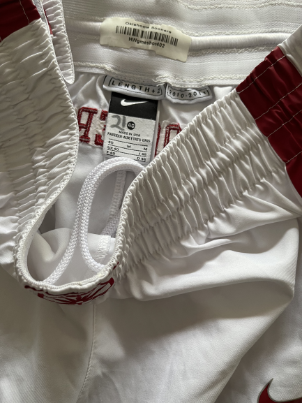 Oklahoma Basketball 2010-2011 Game Shorts (Size M)
