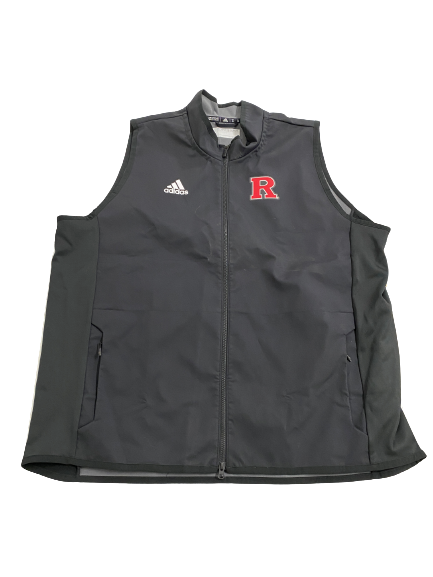 Brendan Bordner Rutgers Football Team-Issued Vest (Size XXL)