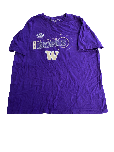 Levi Onwuzurike Washington Football 2016 PAC-12 Champions T-Shirt (Size XXL)