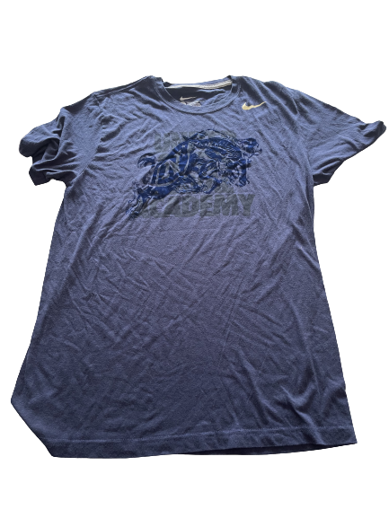 Navy Football T-Shirt (Size L)