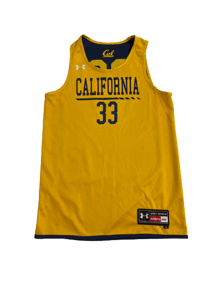 DeJuan Clayton California Basketball Player-Exclusive Practice Jersey (Size M)