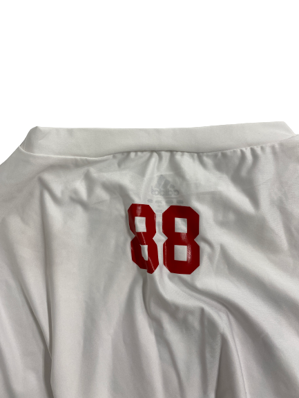 Brendan Bordner Rutgers Football Player-Exclusive Compression Shirt With Number on Back (Size L)