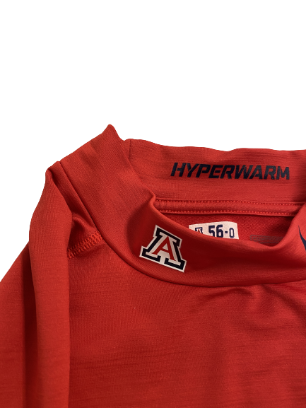 Josh Donovan Arizona Football Team-Issued Thermal Compression Shirt (Size XXXL)