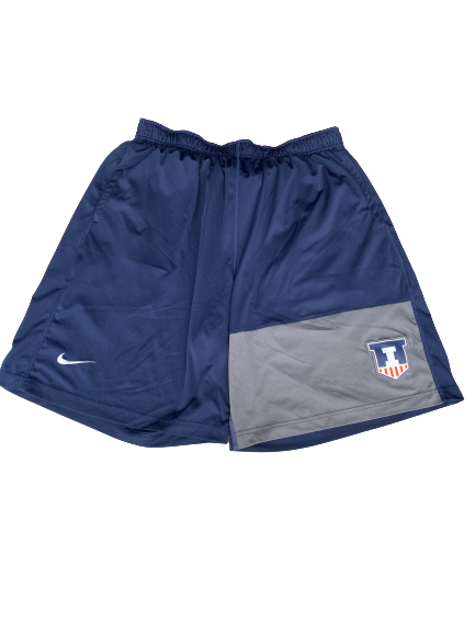 Hardy Nickerson Jr. Illinois Football Team Issued Shorts (Size XXL)