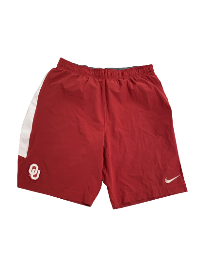 Robert Barnes Oklahoma Football Team-Issued Shorts (Size XL)