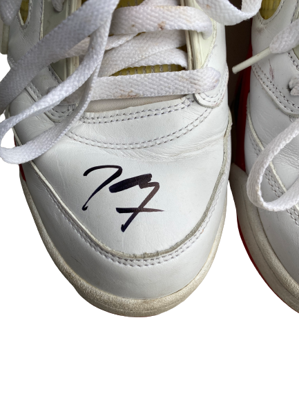 Kyle Guy Virginia Signed Jordan Sneakers (Size 13)