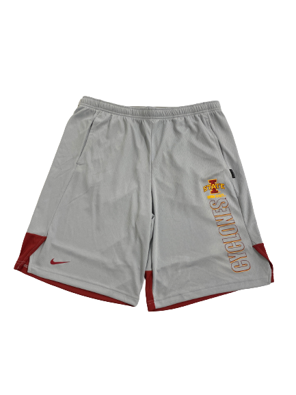 Blake Clark Iowa State Football Team-Issued Shorts (Size L)
