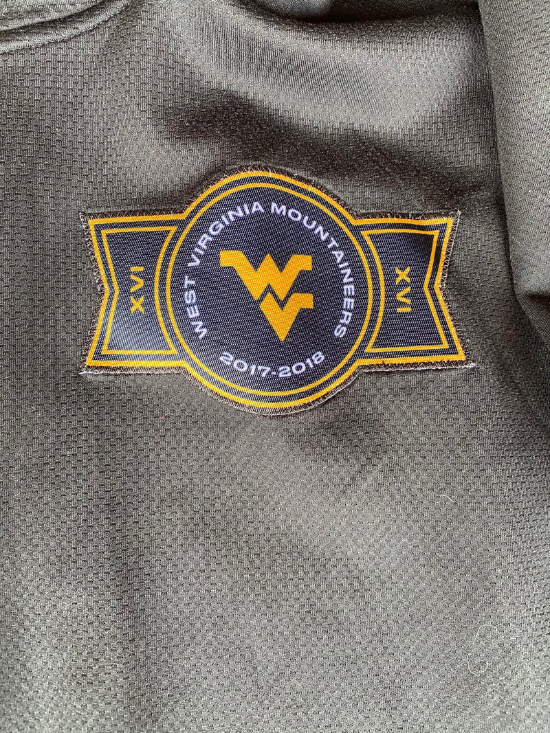 Lamont West West Virginia Basketball 2017-2018 Season Zip-Up Jacket (Size XXL)
