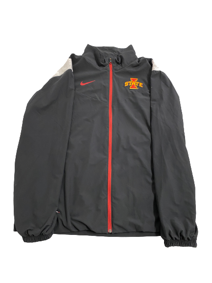 Blake Clark Iowa State Football Team-Issued Zip-Up Jacket (Size L)