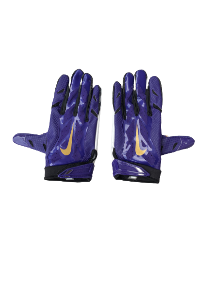 Levi Onwuzurike Washington Football Nike Gloves (Size XXXL)