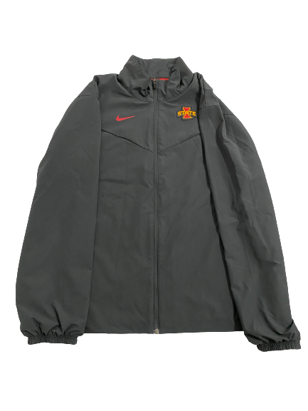 Blake Clark Iowa State Football Team-Issued Zip-Up Jacket (Size L)