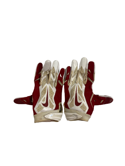 Robert Barnes Oklahoma Football Player-Exclusive Gloves (Size XL)