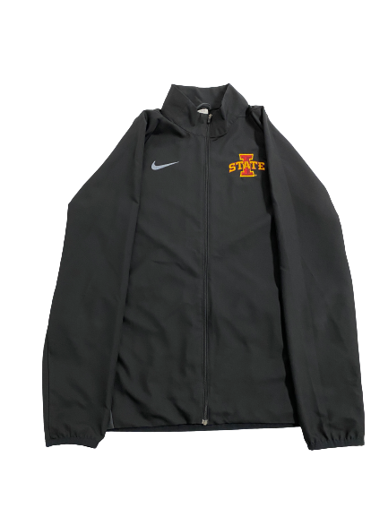 Blake Clark Iowa State Football Team-Issued Zip-Up Jacket (Size L)