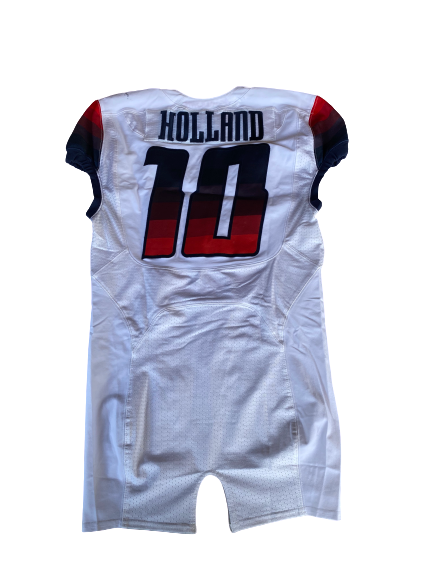 Malcolm Holland Arizona Football Game-Worn Jersey (Size 40)