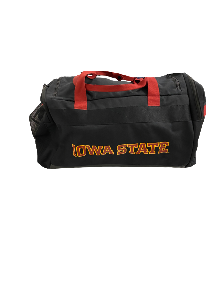 Blake Clark Iowa State Football Team-Issued Travel Duffel Bag