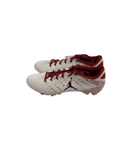 Robert Barnes Oklahoma Football Player-Exclusive Cleats (Size 12.5)