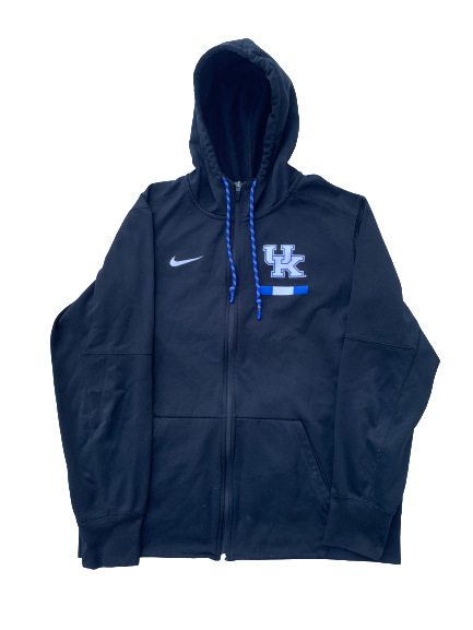 Ashton Hagans Kentucky Basketball Full-Zip Hooded Jacket (Size L)