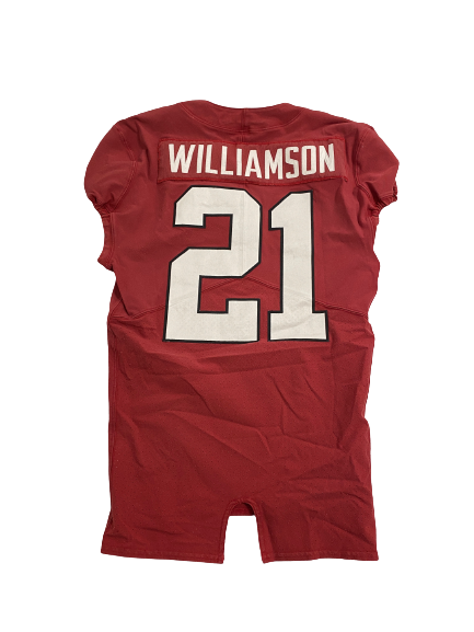 Kendall Williamson Stanford Football Game Worn Jersey (Size 40)
