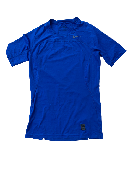 Ashton Hagans Nike Blue Compression Shirt (Size L)