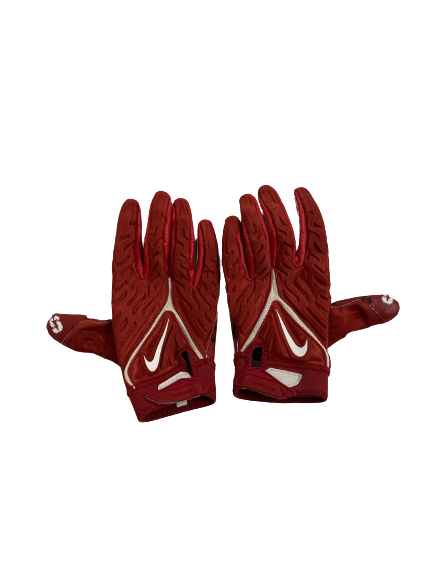 Kendall Williamson Stanford Football Player Exclusive Gloves (Size XXL)