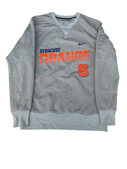 Sean Riley Syracuse Football Crewneck with Number on Back (Size M)