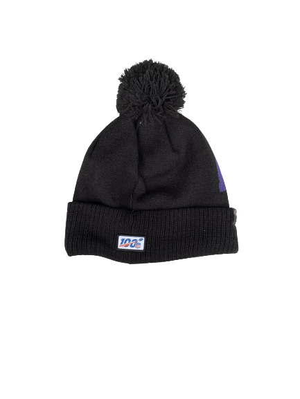 Matt Skura Baltimore Ravens Team Issued Winter Hat