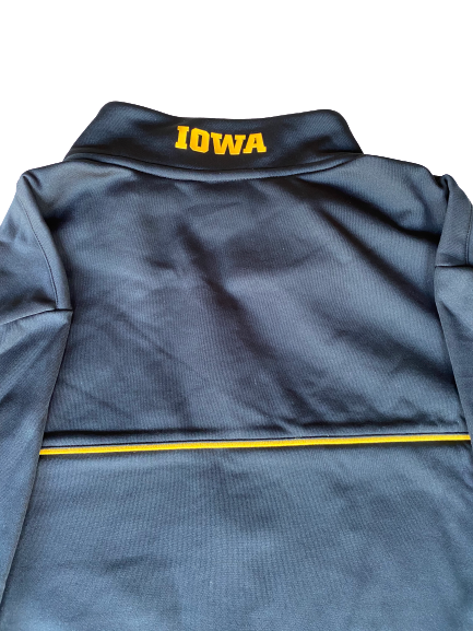 Ryan Kriener Iowa Nike Zip-Up Jacket (Size XXL)