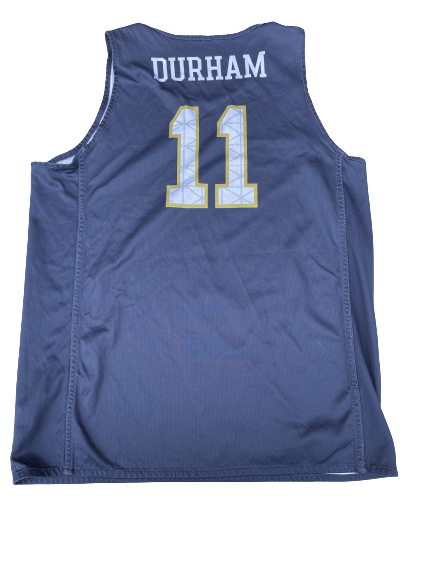 Juwan Durham Notre Dame Basketball Player Exclusive Reversible Practice Jersey (Size XL)